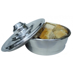 Bandeja para pão - Prateada